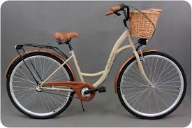 Rower Miejski Goetze Classic dla Kobiet - Cappuccino, Rozmiar M