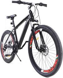 Yunrux Damski Rower Górski 26'' - 21 Prędkości, Czarny