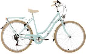 Rower Miejski Damski KS Cycling 28” Jasnoniebieski