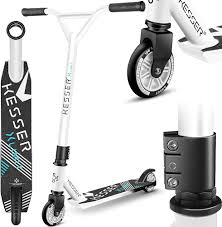 KESSER® Stunt Scooter X-Limit – 360° Kierownica, Wytrzymałość i Styl!